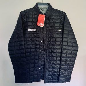 North Face Men’s Black Thermoball Shirt Jacket